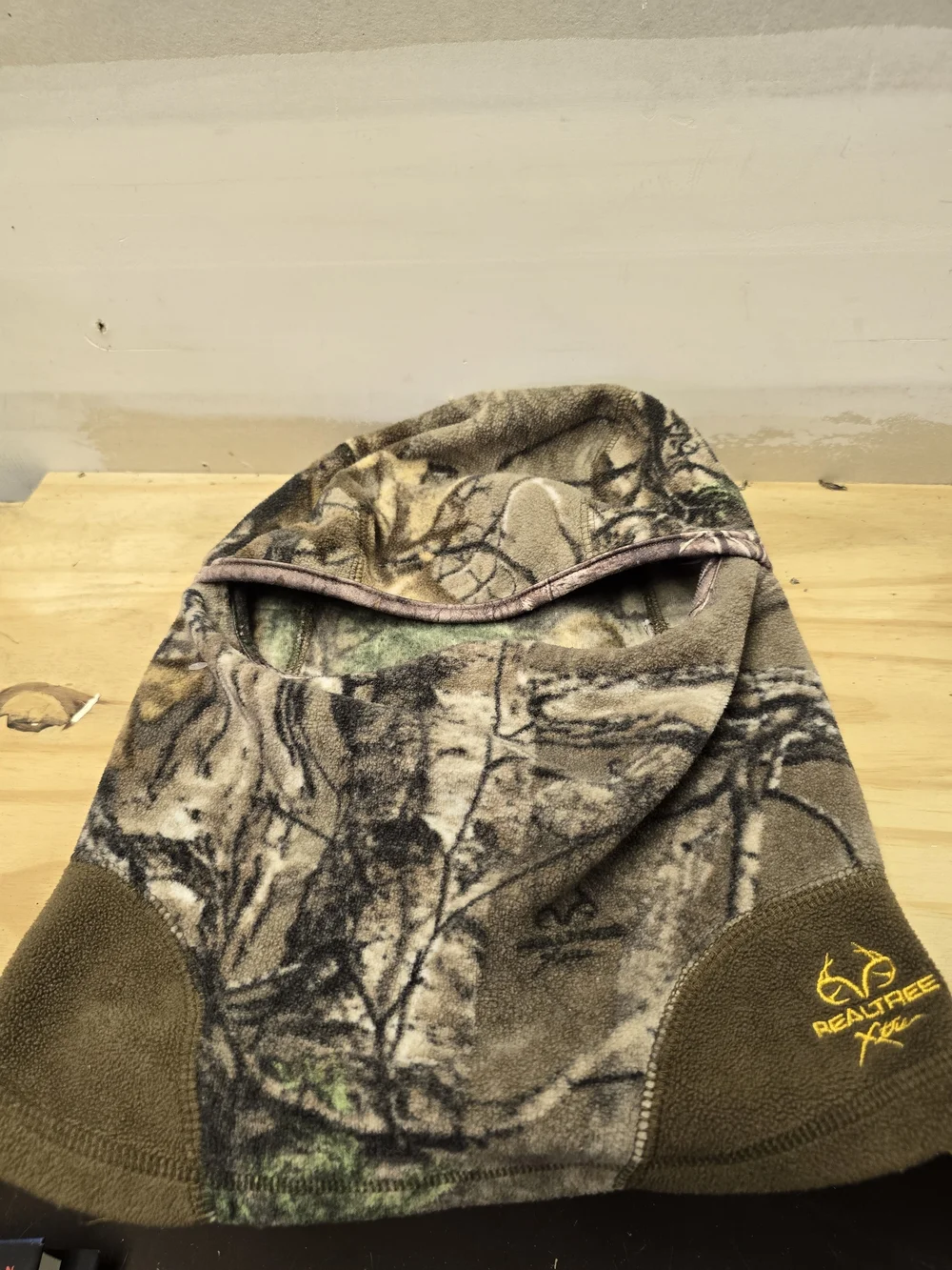 Realtree Camo Face Mask Balaclava in Brown Green Tan